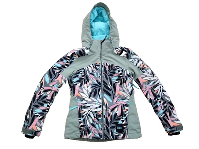 O'Neil Mujer Medio WAVELIGHT Invierno Nieve Esquí Chaqueta Aislada Estampado de Hojas Foto 1 de 4