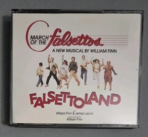 March Of The Falsettos - William Finn - Original Cast - OST - 2 CD Set - Picture 1 of 4