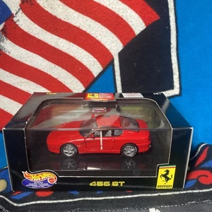Ferrari 456 GT rot 1/43 Hot Wheels neu verpackt - Bild 1 von 8