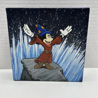 Disney Fantasia “Making Waves” Giclee On Canvas By Trevor Carlton Signed NO COA - Image 1 of 4