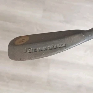 Matzie 98 WDY Velvet Touch Vtg Golf Putter Left Handed 35.5in Brass Blade Club - Picture 1 of 11