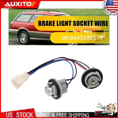 Enchufe y arnés de luz de freno apto para Subaru Outback Legacy 2000 2001 2002 - 2004 Foto 1 de 4