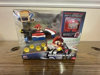 Hot Wheels Mario Kart Mario Smart Car Body & Cartridge Kit NEW - Image 1 of 4