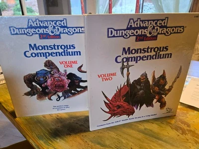 AD&D 2ª Edición Monstruoso Compendio Lote MC1 MC2 MC3 MC4 MC11 MC14 TSR Mazmorras Foto 1 de 4