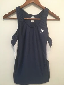 Women's Running Singlet Tank Top Shirt Insport by New Balance Workout Gym - BLUE - Picture 1 of 10