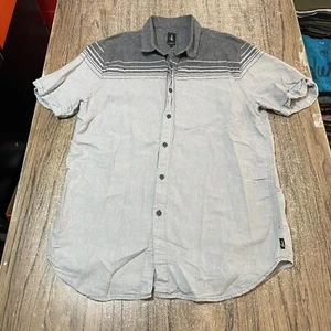 Howe Surf Men’s Striped Button Up Casual Shirt Size L #19854 - Picture 1 of 2