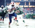 NFL 1973 Buffalo Bills OJ Simpson Through the Snow Color 8 X 10 Photo Picture