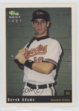1991 Classic Best Bluefield Orioles Derek Adams #12