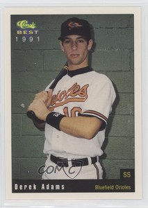 1991 Classic Best Bluefield Orioles Derek Adams #12