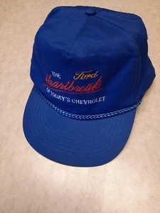 VINTAGE FORD THE HEARTBREAK OF TODAY'S CHEVROLET HAT/BALL CAP - Picture 1 of 6