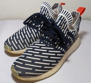 Scarpe da ginnastica Adidas NMD R1 2017 blu e bianche BB2909 da uomo taglia 10,5 - Foto 1 di 8