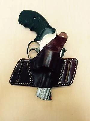 Ruger GP100 or S&W - K & L Frames Leather Holster fits all Barrel Lengths #2000 - Image 1 of 4
