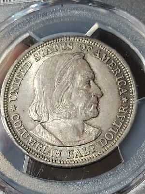 1893 Half Dollar PCGS MS62 Columbian Toned - Image 1 of 4