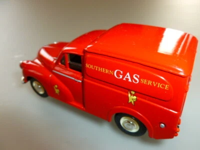 die cast  1/43 VANGUARDS MORRIS 1000 VAN -GAS SERVICE  -no box - Immagine 1 di 2