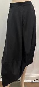 COS Women's Black Wool Lined Midi Skirt EU34 UK6 - Picture 1 of 7
