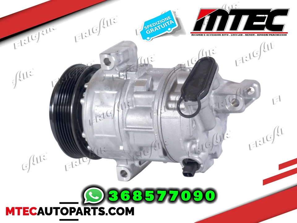 Air Conditioning Compressor Fiat Grande Punto 1.9 Mjet Evo Bravo (07) - Image 1 of 1