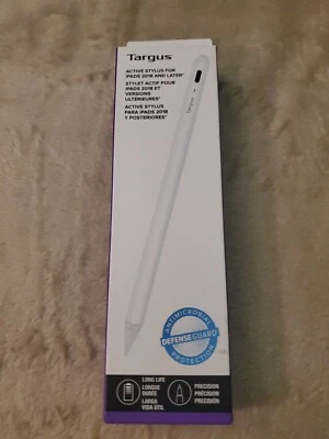 Targus Active Stylus for iPads 2018 and Later in White New Sealed - Image 1 of 4