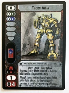 Thorn THE-N Battletech CCG Commander's Edition 'Mech - Picture 1 of 1