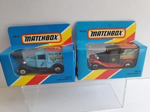 MATCHBOX MB38 ISLE OF MAN TT 2 DIFFERENT x 2 FACTORY SEALED UNPUNCHED - Picture 1 of 9