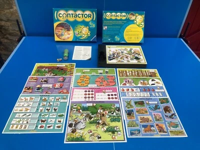 JEU DE SOCIETE " CONTACTOR ELECTRONIQUE " RAVENSBURGER 6/8 ANS 2002 LIV GRATUITE - Photo 1/4