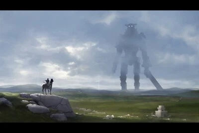 Shadow of the Colossus Poster Wall Art Decor Photo Prints 16x24, 20x30, 24x36 - Image 1 of 4