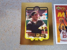 Barry Bonds Pittsburgh Pirates 1993 Gold 23KT Bleachers OVERSIZE #3