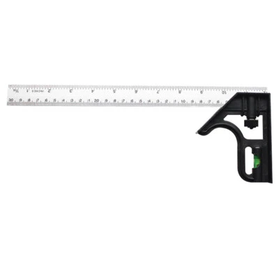 Combination Square 12inch Combo Square Woodworking Tools, Metal Ruler - Image 1 of 4