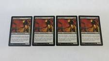 4x  SOUL SNUFFERS EVENTIDE PLAYSET  MTG Magic the Gathering  UNPLAYED