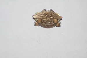 VTG Harley Davidson Motorcycle Owners Group HOG Eagle Bar Shield Rider Pin 1983 - Picture 1 of 2