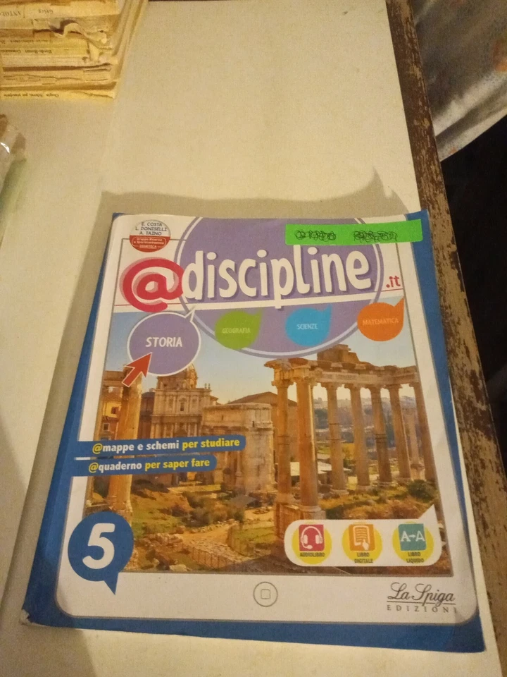 Discipline.it Book 5 Saper Fare Costa Susan Taino Opera Incomplete - Image 1 of 1