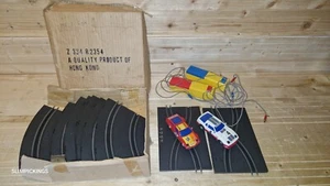 SPEEDTRAX SLOT CAR SET Maserati & Porsche 924 Cars ARTIN INDUSTRIAL RARE 1970s? - Picture 1 of 4