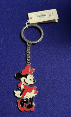  KATE SPADE X MINNIE MOUSE KEYCHAIN FOB DISNEY BAG CHARM NEW - Image 1 of 4