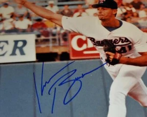 Kevin Brown Texas Rangers 11 x 14" Typ I Fotografie & schwarze Matte - Bild 1 von 2