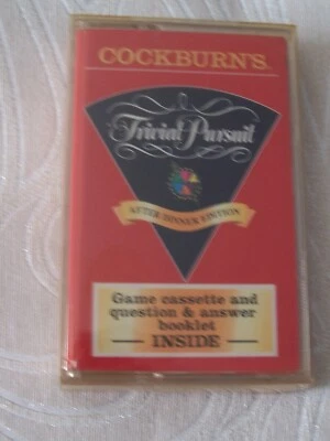 Vintage Trivial pursuit Cassette -Cockburns After dinner edition still sealed - Image 1 of 3