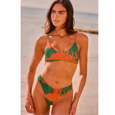 Parte inferior de bikini reversible Maaji Cali Sunset Sublimity. Nuevo con etiquetas. Talla XS. Foto 1 de 4