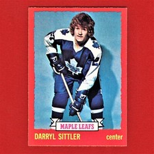 Darryl Sittler - 1973/74 - Maple Leafs - O-Pee-Chee - 132 Dark Back - (NM+) - A6