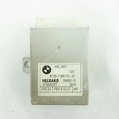 BMW 750i 760i 2006 2007 2008 maletero elevador eléctrico módulo de control computador Foto 1 de 4