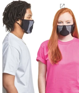 Hanes Signature Stretch-To-Fit Masken, waschbar 6er Pack - Bild 1 von 5