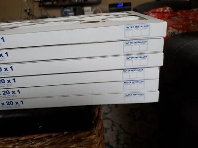 NIB - (6) AIRx  10x20x1 MERV 11 Pleated HVAC AC Furnace Air Filters  - Image 1 of 4