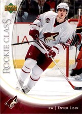 2006-07 Upper Deck Rookie Class Enver Lisin #8