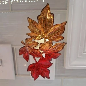 Badekörper Wandblume Stecker Blätter Herbst Ahorn Herbstblatt Licht Lufterfrischer - Bild 1 von 8