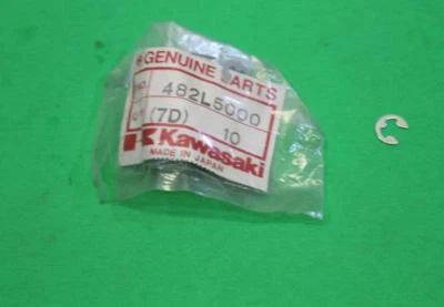 Новый из старых запасов Kawasaki Circlip 5 мм KAF620 KAF950 KL600 ZL900 ZX600 ZX1000 482L5000  - Изображение 1 из 4