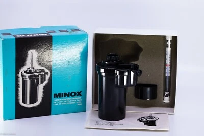 Minox 8x11 Daylight Film Developing Tank + Thermometer Boxed l13 - Image 1 of 4