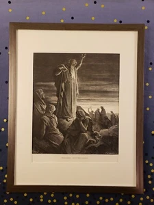 Gustave Doré Gravurkunst | Ultra seltene 1. Aufl. "1866 | ""Hesekiel Prophezeiung""" - Bild 1 von 12