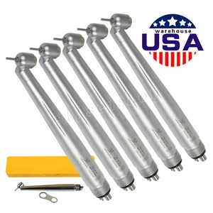 5 NSK PANA MAX Type Dental 45 Degree Surgical High Speed Handpiece Turbine 4H US - Picture 1 of 10