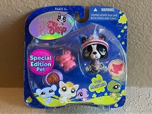 NEU SELTEN NICHT MEHR PRODUZIERT Littlest Pet Shop Sonderedition Fuzzy FRANZÖSISCHE BULLDOGGE #978 NEU IM KARTON - Bild 1 von 7
