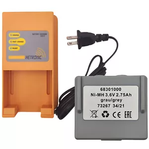 UCH-2 Battery Charger 100-240V with 68301000 Battery for Hetronic Remote Control - Picture 1 of 8