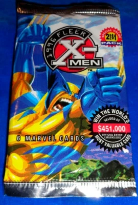 Fleer X-Men 1996 paquete de láminas Foto 1 de 2