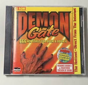 Demon Gate 666 nuovi livelli per gioco Doom 1 & II 2 PC & Apple Mac NUOVO MAI USATO - Foto 1 di 4