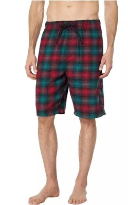 Tommy Bahama Vacaciones Navidad Franela Cuadros Jam Pantalones Cortos Rojo Verde Para Hombre Grande  Foto 1 de 4